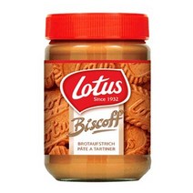 Lotus Biscoff 로투스 비스켓 스프레드 400g 4통, 4개
