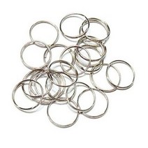 철사열쇠고리 20mm 열쇠링 열쇠고리 코일링 열쇠고리링, 20개입