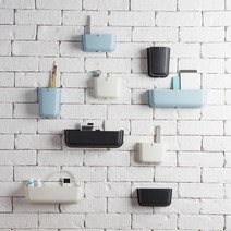 마이룸월포켓 벽걸이정리함, 3호다크그레이