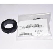 코니카 미놀타 용 Bizhub Press C1060L 38T 어퍼 퓨저 드라이브 기어 키트 A50U739811 A50U725001, black gear