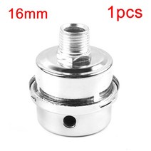 스크류콤프레샤 콤프레샤부품 13mm 16mm 20mm 공기 압축기 부품 금속 흡입 필터 소음 머플러 소음기 스레드 검정 은색, 06 as picture, 06 as picture