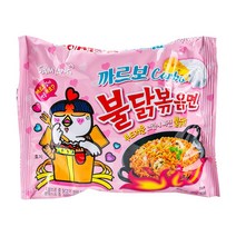 삼양 출출할때 삼양 까르보불닭볶음면 130g 봉지라면 사무실 회사 직장 학생 간식 식사대용 시원한국물, 단품