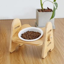 애견식기 강아지 고양이 반려동물 높이조절 도자기 급식기 급수기 식기 애완동물식기 애견밥그릇 애견식기, ♥♠♣3구♠♣