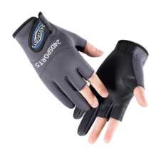 투포디 프리미엄 낚시 장갑, 그레이