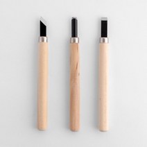 목공용 조각도 3종세트 목공구 목재조각도 나무홈파기