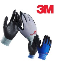 3M 슈퍼 그립 100 장갑 M 그레이, 4개