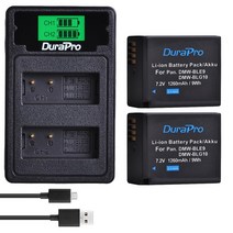 배터리 카메라용 밧데리 1260mAh DMW-BLE9 배터리 DMC GF3 GF5 GF6 GX7 GX80 DMC-LX100 TZ80, 06 2Battery 1Charger