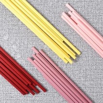 캔들이케아 슬림 컬러 디퓨저 섬유스틱 4컬러 10개입, 레드