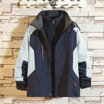 아웃도어 자켓 쓰리인원 남녀동일 느슨한 양털 양면 두꺼운 JACKET 패션 스키복 보드복