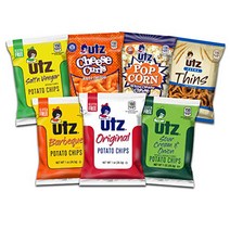 Utz Jumbo Snack Variety Pack (Pack of 60) Individual Snack Bags Includes Potato Chips Cheese Curls, 1
