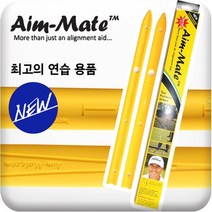 골프 스윙 스피드 몸통 체중이동 셀프 마스터 힐 스틱 에임메이트 트윈팩 연습기, 1개