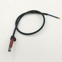 QRB1 전기 눈 유리 불꽃 감지기 보일러용 감광성 센서 포토 레지스터 Singal 디젤 버너 광전지, 03 빨간