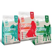 닥터도비 면역력 사료 5kg 3종 면역력 강화를 위한 영양성분을 함유한 눈물 알러지 구강 관리 케어 사료 강아지 면역력 강화 사료, 면역과 구강 5kg, 3개