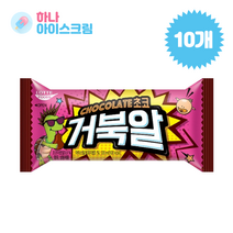 롯데제과 거북알 10개 아이스크림, 120ml