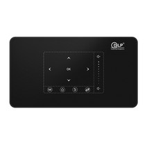 미니빔 DLP프로젝터 P10 프로젝터 DLP 미니 스마트 피코 xpod 휴대용 홈 OEMODM, [01] 검은색