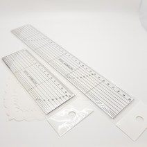 [세아퀼트] 국산 시접자 15cm 30cm