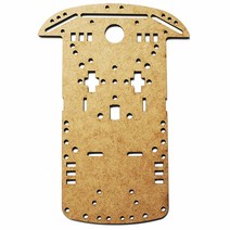 과학실험키트-아두이노 RC카용 자동차 MDF 프레임