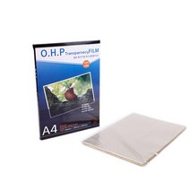 고급 일반 복사기용 OHP필름 100매 A4 OHP복사용필름 OHP복사용필름/ohp필름인쇄/ohp출력/ohp필름지/복사용필름/OHP필름/OHP필름용지/ohp인쇄, 단일 종이/파일 사이즈