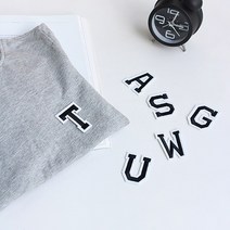레터링 알파벳 와펜 패치(28type), L