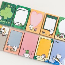 바이나쿠 안냥3 메모지 수첩 미니노트 떡메, 9무인도에서살아남는법