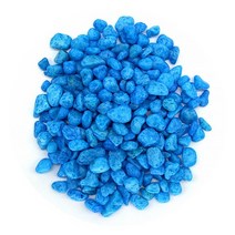 attizone 색자갈 칼라스톤 칼라돌 색돌 원예 화분 수족관 - 칼라별 500g, 색자갈-하늘(500g)