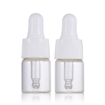 다올마켓 스포이드 공병 5ml 화장품공병 흰색캡 투명 유리 공병 - 에센스 오일 디퓨저 공병