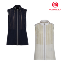 엠바골프 여성 매쉬배색 베스트 M202LVT001