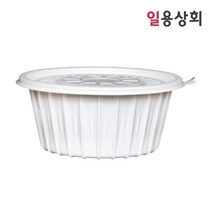 면용기 FP 195파이 대 1500ml 200세트 백색, 1개, 200개입