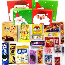 2종 택1 크리스마스 과자선물세트+쇼핑백증정 과자 선물세트, 1개, 크리스마스 21종