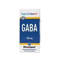 나우 NAC 슈페리어 소스 가바 100 mg 설하 정제를 빠르게 용해 100 카운트 뇌 건강 지원 이완 효과를 촉진합니다. 긍정적인 기분 스트레스 해소 amp 수면 지원 비