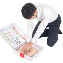 태양의료기 개인휴대용 심폐소생술 박스 딸칵소리로 제대로 훈련 체크 박스형 간편실습