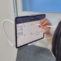 JS쇼핑몰 휴대폰 침대 태블릿 아이패드 플립 폴드 자바라 구스넥 핸드폰 거치대 80cm, 블랙