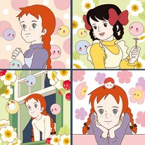 [에이블] 빨간머리앤 그리기그림 diy 유화그리기세트 앤&마리몽 캔버스형 25x25, PAB08.즐거운일상