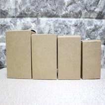 캔들바다 기본용기 크라프트 포장박스, [ 3oz용 ], 10개