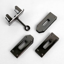 가방잠금 버클 락장식 뜨개질, 16 벨트 여밈잠금 블랙