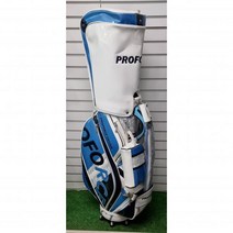 중고 매장진열상품 프로포스 C1 캐디백 화이트블루, 없음