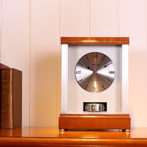 헤믈레 Hermle 독일 해믈레 클래식 엔틱 괘종시계 시계 HermleClos 헴러 탁상시계 거실 가정용 정각 장식, 01 T003-110003