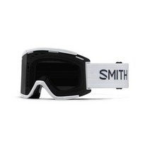 Smith 스미스 옵틱스 스쿼드 XL MTB 다운힐 사이클링 고글, White, Chromapop Sun Black