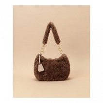 【SALE / 50 % OFF】 소프트 퍼 숄더백 Samantha Thavasa 사만다 타바사 가방 브라운 그레이 옐로우 블루 【RBA_E】 【무료 배송】 [Rakuten Fash