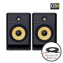 KRK ROKIT 8 G4 블랙 - 8인치 모니터 스피커 (1조 2통) 케이블 증정