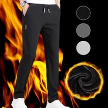 슬림핏 기모 밴딩 팬츠 트레이닝 겨울 등산 바지 골프