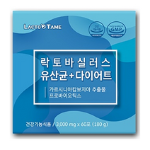 락토바실러스 유산균 다이어트 프롤린 프로바이오틱스 60포x2박스 에버핏 한국인의다이어트 가르시아나캄보지아 루테리 HCA 비타민C 비피더스균 생존 12종 프리 프로 신바이오틱스, 120포, 3000mg