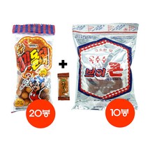 브이콘 50g-10봉+꾀돌이 25g-20봉+맛조아 쫀디기 135g-1봉(3종셋트)