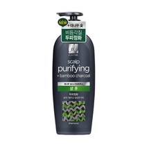 엘라스틴 대나무 숯 두피정화 샴푸 680ml, 1개