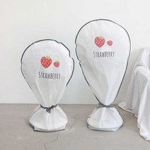 린넨 삼성 무풍 엘지 휘센 듀얼 발뮤다 스탠드 벽걸이 에어컨 선풍기 커버 보관 덮개, 부직포선풍기커버 스탠드 딸기