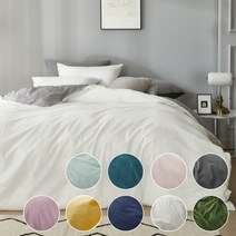 폭스베딩 [폭스베딩] 60수 고밀도 워싱 무봉제 헝가리 구스 차렵이불(9컬러) - 싱글, 핑크계열