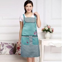 [응다팔아6279] 일회용모자 급식실모자 방수주방앞치마 요리사모자 어린이집앞치마 주방소품, ★★옵션확인必 러블리 플라워 앞치마 (그린) 앞치마, ★★단일상품