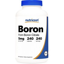 뉴트리코스트 붕소 5mg 캡슐, 240개입, 1개, 240정
