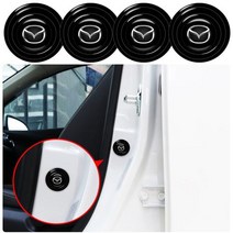 자동차 도어 충격 스티커 흡수 방음 버퍼 가스켓 Mazda 2 3bx 5 6 2017 CX4 CX5 CX7 CX9 CX3 CX 5 Alexa 2019 2020, 8pcs+Mazda