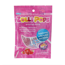 졸리팝 막대사탕 딸기맛, 40g, 4개